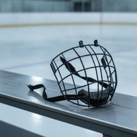 Hockey Helmet Cage with Chin Cup Ergonomic Hockey Helmet Cage Lightweight