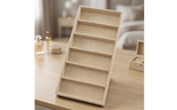 6-Compartment Eyeglasses Display Tray Rectangular Sunglass Organizer Tray Soft Sunglasses Organizer Guarding for Closet, Retail Counter