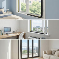 Foam Sealing Strip Dustproof Weather Sealing Foam Tape Flexible Door Seal Tape for Homeowners, Window Openings
