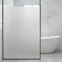 Window Film Privacy for Home Office, Thickened Frosted Window Film with PVC Material, Opaque Window Frosting Film, 120cm Wide Light-Transmitting