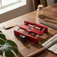 Loose Tenon Jig Precision Guide with Angle Scale Angle Drill Guide Jig for DIY Enthusiasts