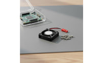 Mini PC Board Cooling Fan Compact Size Mini PC Board Fan Low Noise Miniature Cooling Device for Handcrafted Electronics Hobbyists