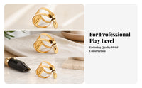 Banded Brass Saxophone Ligature Tightening Screw Gold Saxophone Mouthpiece Clamp