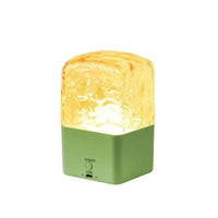 Color-Changing Ambient Lamp with Bluetooth Speaker Distance-Operated-Controlled Water Ripple Display Lamp Rgb Light Ocean Wave for Students