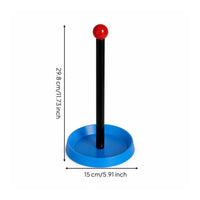 Freestanding Paper Towel Holder Upright Paper Towel Holder Compact Simple for Dining Table