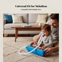 Universal Melodica Mouthpiece Tube, Long & Short Blowpipe, Compatible with Melodica, Kids Accessory