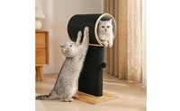 Cat Tunnel with Scratching Pillar Compact Scratching Pillar Indoor Cat Furniture for Cats