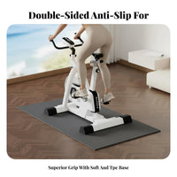 Treadmill Mat Noise Reducing Stationary Bike Mat Non-Slip for Apartment