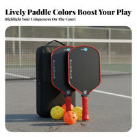 Pickleball Paddle High-Rotation Texture Carbon Fiber Pickleball Paddle Sports Equipment Enlarged Sweet Zone Lightweight