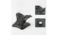 Textured Cervical Neck Support Pillow Cooling Neck Pillow with Massage Bumps Supportive Cushion Ergonomic for Reading