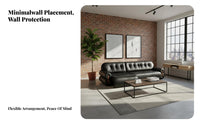 Electric Reclining Sofa French design Multifunctional Power Recliner Retro Design Couch for Seniors, Movie Lovers, Lounge Area, Home Theater, Apartment