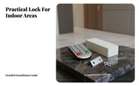 Electronic Locker Lock Anti-Peep Technology Smart Cabinet Lock Security Hardware Public & Private Modes Emergency Universal