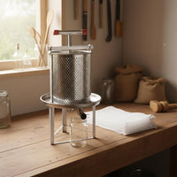 Manual Honey Press Heavy Duty Manual Honey Extractor Versatile Beekeeping Honeycomb Press for Beekeepers, Homebrewers, Farm, Home Kitchen