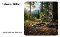 2 Pieces Mountain Bike Mudguard Set Easy to Install Mountain Bike Mud Guards Plastic Cycle Mudguard Streamlined Shape Cycling