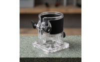 Trim Router Base Cover Padded Grip Router Base Cover Polycarbonate Power Tool Accessory