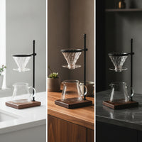 Coffee Dripper Stand with Adjustable Height Compact Pour-over Coffee Dripper Stand Stable for Home Baristas