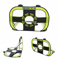Kids Training Goal Foldable Football Net Bounce-up Soccer Goal for Toddlers, Outdoor, Backyard, Park