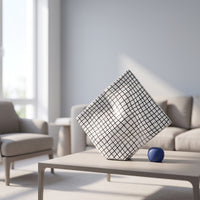 Geometric Sculpture Modern Decorative Tabletop Sculpture Nordic Geometric Statue for Office