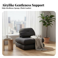 Removable and cleanable Cover Armless Block Sofa Space-Saving sectional Couch Multi-Functional Living Room Furniture Minimalist Aesthetic for Apartment Dwellers, Design aficionados, Young Adults, Lounge Area