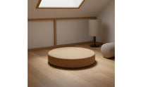 Japanese Woven Mat Pillow Retains Shape Round Woven Floor Pillow Round Woven Floor Pillow Handmade Jute Meditation Pouf