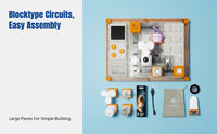 Science Circuit Maze, Science Building Blocks, Board Game, Science Gift for Kids