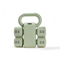 Dumbbell with Kettlebell Handle Compact Adjustable Dumbbell Multifunctional