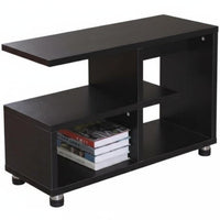 Minimalist Design Multi-Level Accent Table Space-Saving Stepped Storage Table Versatile Use Nightstand Sturdy Construction for Apartment Dwellers, Homeowners, Students, Living Room, Bedroom, Small Areas, Entryway