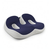 Coccyx Cushion Adjustable Ergonomic Seat Cushion Contoured for Home Workstations