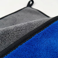 600 GSM Car Drying Towel, Coral Fleece Microfibre Towel for Car Wash, 30x30cm Thickened 80/20 Blend with Bound Border Finishing, Multi-Purpose Use