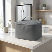 Lunch Box Tote Bag for Work, Insulated Lunch Bags for Women with Oxford Cloth, Large Capacity Cool Bag and Picnic Bag, Handheld Style Food Bag