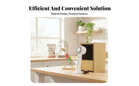 Easy To Clean Bird Husk Separator Adjustable Fan Speed Bird Cleaner Machine USB Rechargeable Parrot Food Dehusker Pull-out Drawer