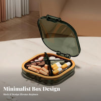 weekly Dispenser Portable Design medication Organizer Weekly Planning for Home
