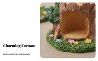 Micro Landscape Tree Stump Photo Prop Micro Landscape Decor Detailed Workmanship