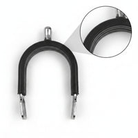 Compact Spurs with Rubber Cover Slimline Spurs with Straps Long-Lasting Equestrian Spur for Horse Riders, Equestrians, Horseback Riding