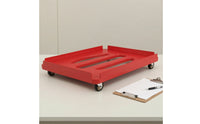 Slimline Pizza Tray Trolley Mobile Pizza Tray Dolly Heavy-Duty Space-Saving for Chefs