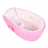 Thickened Inflatable Baby Bathtub Large Size Baby Soaking Tub Easy to Inflate Child Care Lightweight for Newborns