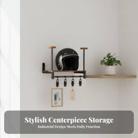 Motorcycle Helmet Rack Long-Lasting Steel Frame Motorcycle Helmet Holder
