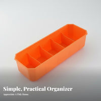 3 Pieces 3-Piece Underwear Organizer Set Space-Saving multi-compartment Storage Tray