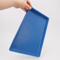 Bird Cage Bottom Tray Accessories Urine Collection Tray Large Plastic Mat Parrot Bird Cage Waste Tray