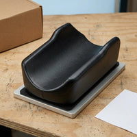 PU Foam Standing Mobility Aid Arm Pad Raised Side Edges Mobility Aid Armrest Pad Padded Contoured Elbow Support Black