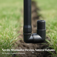 Uniform Water Coverage In-Ground Rotary Sprinkler Easy Adjustment Rising Sprinkler Head Long-Lasting Construction for Homeowners, Gardeners
