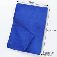 Car Drying Towel Extra Large 60x160cm Microfibre Towel, Double-Sided 400 GRAMS PER SQUARE METER Microfibre Cloth