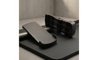 Molded Plastic Rowing Machine Foot Pedal 12.8 Mm Rowing Machine Pedal with Axle Hole Textured Gym Gear Part Reinforced