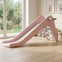 Young Child Slide with Basketball Hoop Indoor Slide with Basketball Hoop Non-Slip Toy for Young Children, Kids, Playroom, Living Room, Bedroom