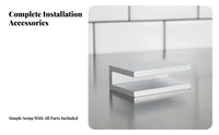 Adjustable Glass Clamp Rustresistant Rectangular Glass Clamp Easy Installation