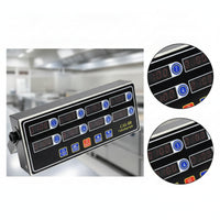Countertop 8-Channel Digital Timer Compact Multiple Channel Timer Plug-in Type for Restaurant