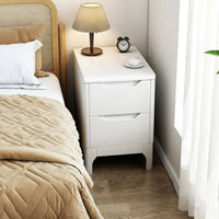 Space-Saving Design Slim Bedside Drawer Unit Modern design Narrow Bedside Table Multi-Functional Nightstand for Apartment Dwellers, Students, Homeowners, Tight Spaces, Dorm Room, Hallway