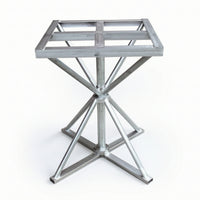 Spray Painting Table Steel Rotating Worktable Heavy-Duty Turntable with Metal Lattice Surface for Hobbyists, Studios