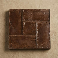 Decorative Concrete Mold Outdoor Use Imprint Flooring Stencil Textured Stone Pattern Stamp