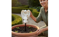 Decorative Resin Angel Statue Light Easy Installation Solar Angel Garden Stake Weather Resistant for Patio, Yard, Graveside